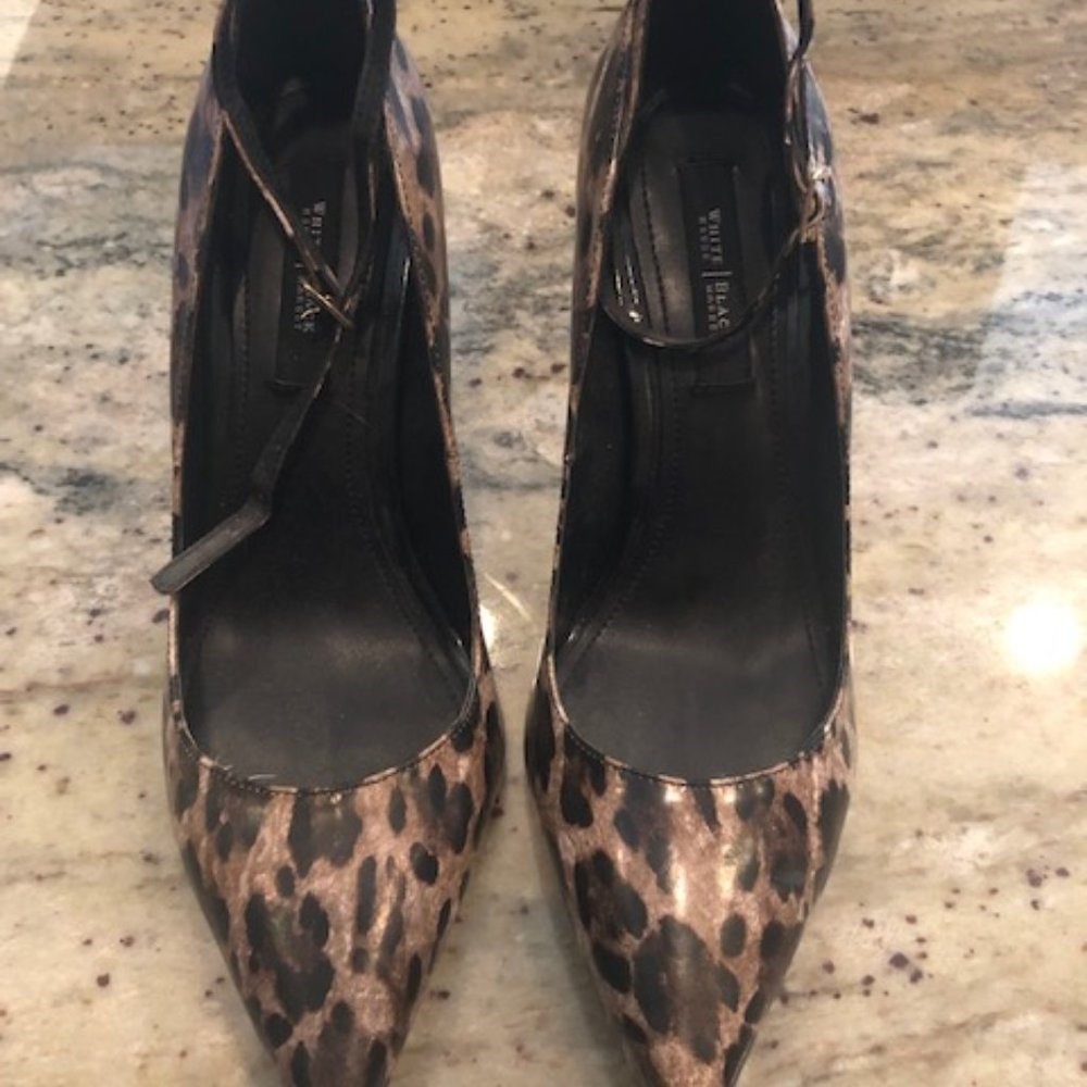 White House Black Market Animal Print Shoes
